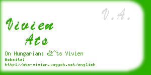 vivien ats business card